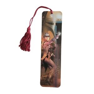 Vintage Star Wars Bookmark Zam Wesell Girl Bounty Hunter Y2K 00s 2002, TBM-21261